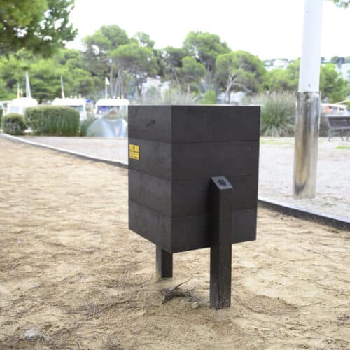 Papelera ecológica Clas de plástico reciclado